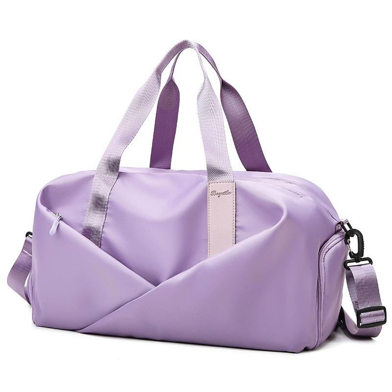 Yoga Bag Sports Bag Women's Fitness Bag Dry and Wet Separation Storage Training Bag Large Capacity Travel Bag Luggage Bag