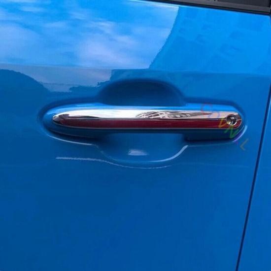 For Toyota RAV4 2019-23 Chrome Accessories Outer Door Handle Cover Trim Sticker