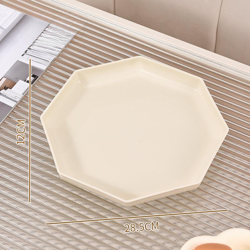 

High-end Simple Rotatable Fruit Tray Home Living Room and Dining Room Fruit Snacks Candy Large Capacity Fruit Tray with Lid