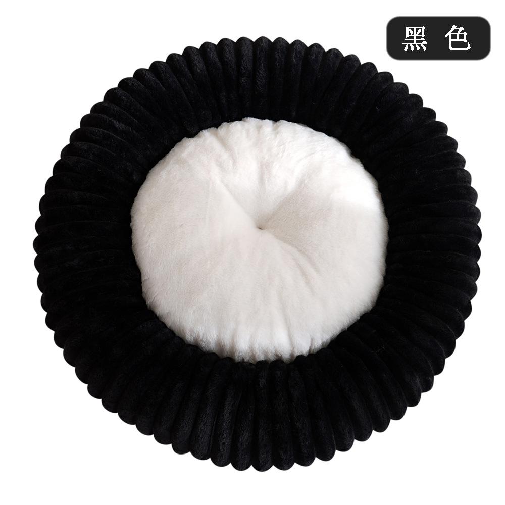 Kennel cat litter dog round pet litter dog bed winter warm pet bed dog supplies pet pad