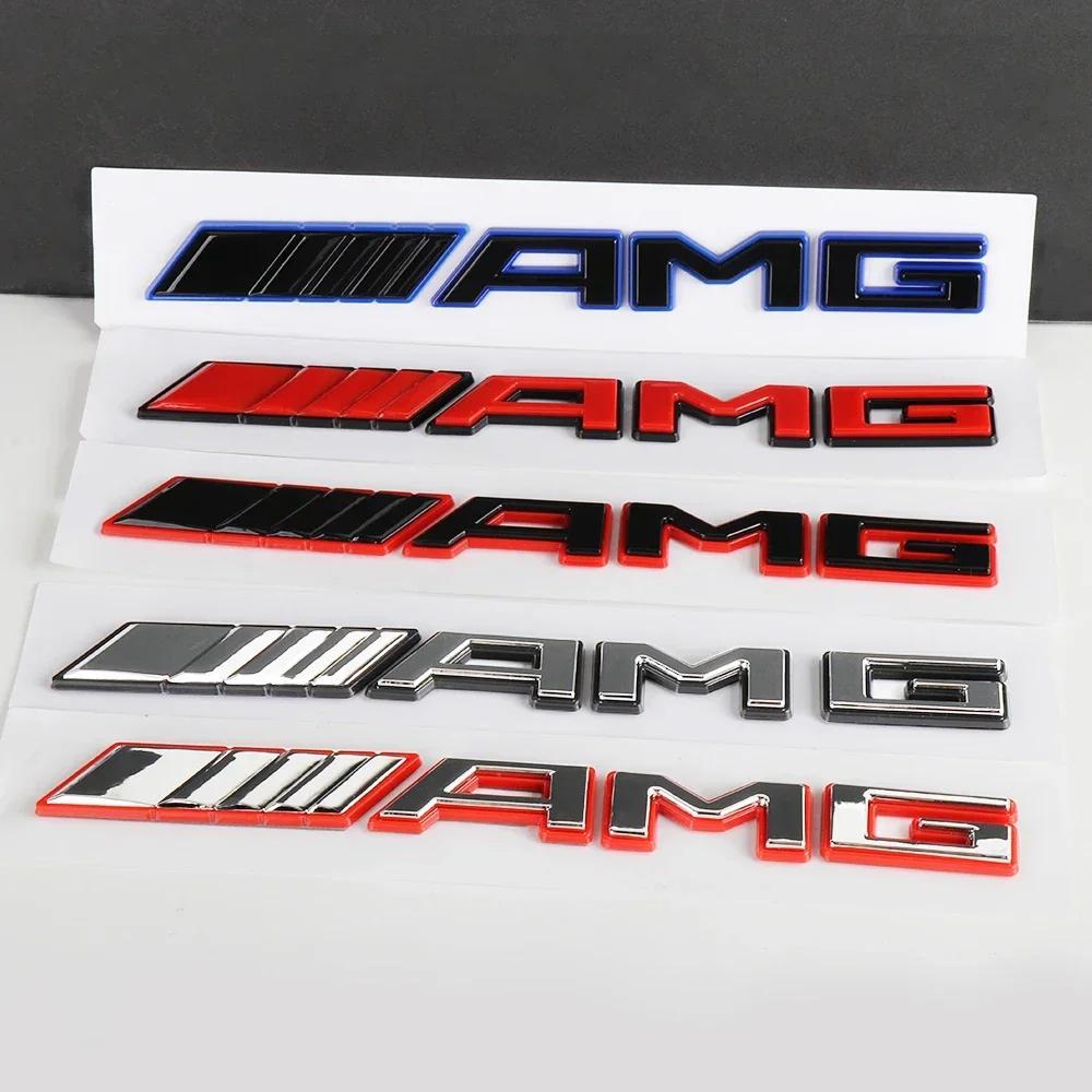 C200 E200 For Mercedes Benz 1pc 3D ABS Car Rear Trunk Badge Decal Letters Sticker For Mercedes Benz AMG A B C E G CLA C63 C63S E