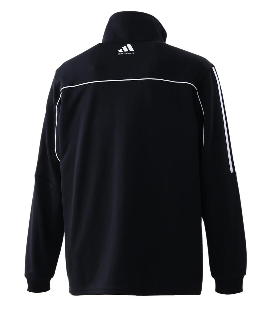 Adidas Combat Sports Authentic Tracksuit for Sports and Training TR-40 Jacket, Men's Unisex, (L, Black/White)
