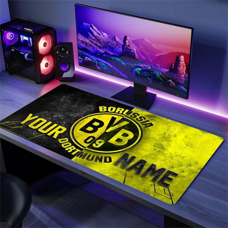 Custom Name,BVB 09 Mouse Pad, Large Gaming Desk Mat, Non-slip XXL Mousepad for Laptop & Tablet, Mini PC Playmat with Stitched Edges
