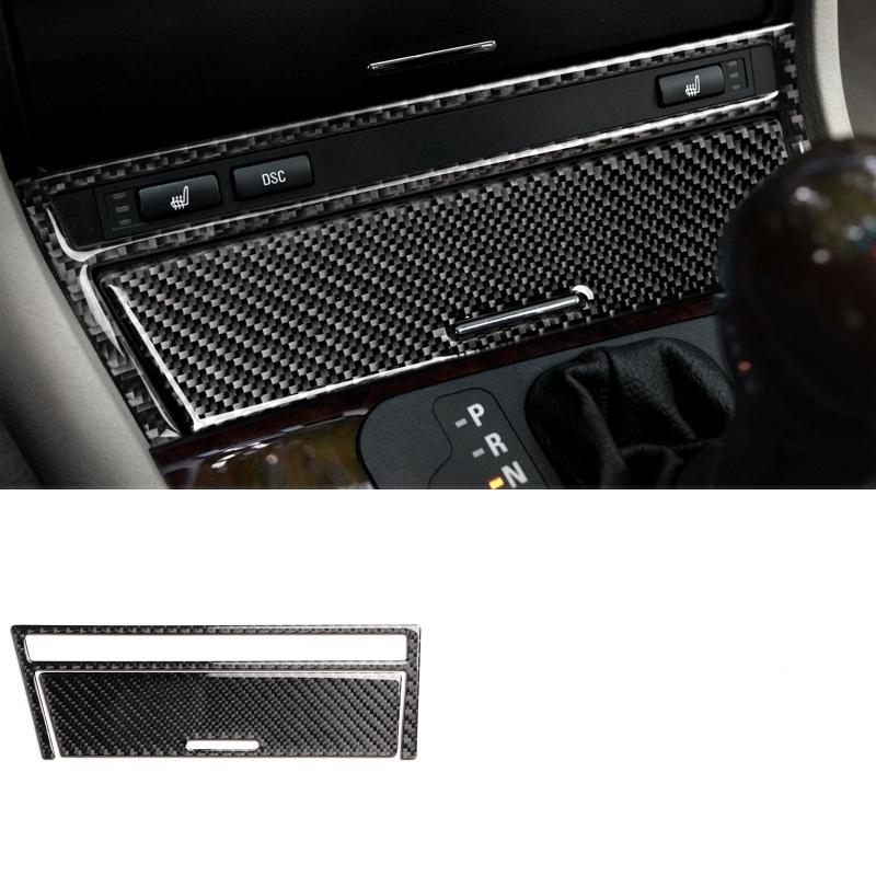 

Автомобильная кнопка переключения передач, прикуриватель, наклейка из углеродного волокна, наклейка, аксессуары для интерьера для E46