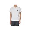 Stone Island Garment Dyed Logo T-Shirt White Men Tops 791524113-A0001