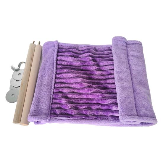 Hamster Hammock Dvouvrstvé Závěsné Odolné proti kousnutí Pohodlné Měkké na dotek Udržujte v teple Velký prostor