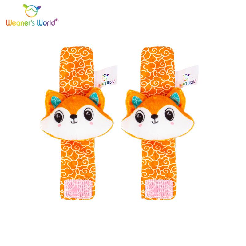 Newborn Baby Rattle Wristband and Socks Set, Educational Toy for 0-2 Years