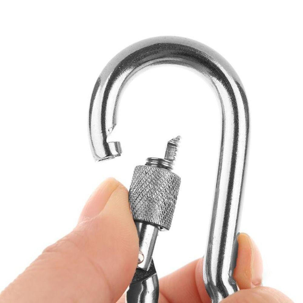 Quick Release Snap Hooks Locking Dog Leading Carabiner Clip  For Dog Walking Camping