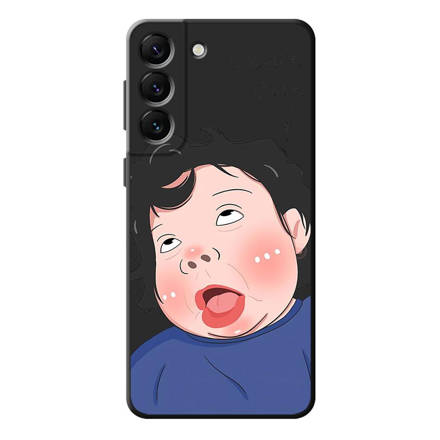 Funny Cute Girl Boy Design Phone Case for Samsung Galaxy S24 Ultra S21 5G S22 Plus S23 Ultra S21 FE S20 S23 FE S21 Silicone