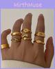 Geometrisches Sternring Schmuckset Mit Galvanisierter Zinklegierung Für Damen Modeaccessoires