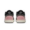 Jordan Air Jordan 1 Nízké Skateboardové Boty Odolné proti Oděru Unisex Černá Bílá Růžová 553560-081(Tým577-)