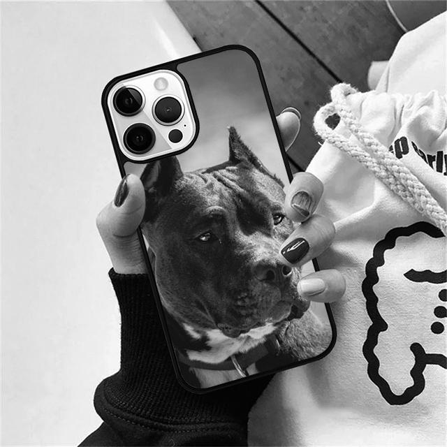 Pitbull Dog Coque Shell For iPhone 17 Air 15 16 14 13 12 Pro Max 11 Pro Max Plus Phone Case Cover