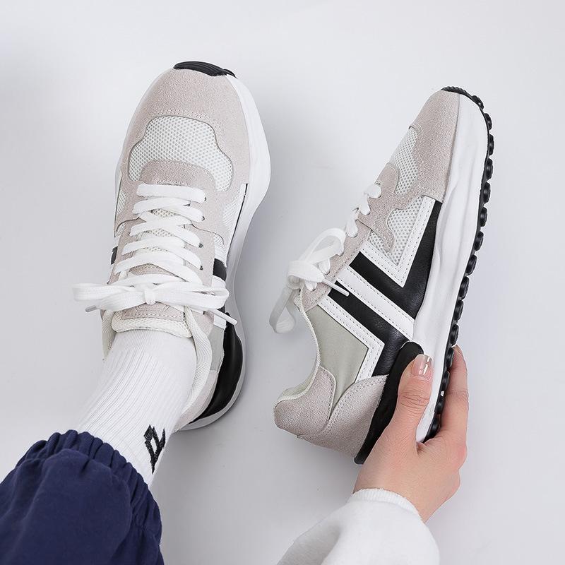 Live Sports Shoes Women'S Casual Running Shoes Lightweight Dad Shoes Breathable Board Shoes Student