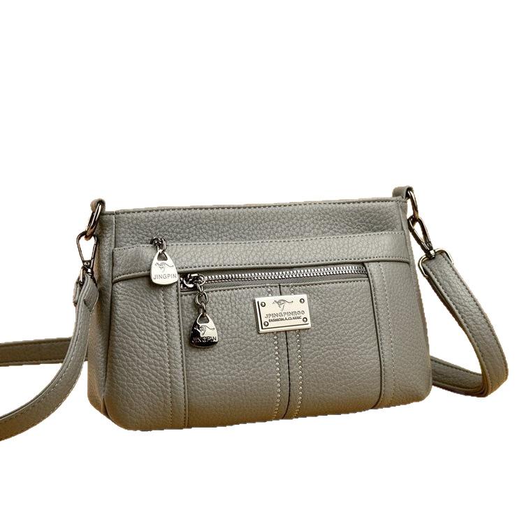 Fashion Versatile Shoulder Bag Large-capacity Textured Small Square Bag New Retro Textured Messenger Bag