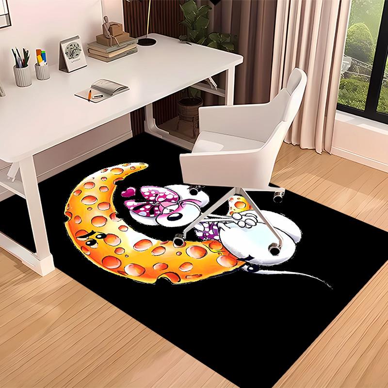 Cartoon Diddl Diddlina Printed Absorbent Washable Carpet, Non-Slip Bathroom Mats, Kitchen Rugs, Yoga Mat,Living Room Entrance, Camping Picnic Rugs