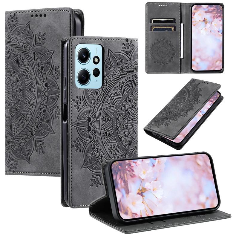 

Чехол-кошелек с тиснением для Xiaomi 13T 12T Redmi Note 12 Pro 11 Google Pixel 7 8, кожаный чехол для карточек