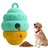 Silicone Dog Food Leakage Ball Bite Resistant Treat Dispensing Feeder Toy Pet Teething Cleaning Interactive Boredom Enrichment Toy