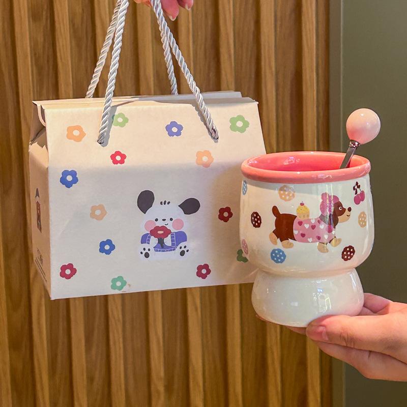 Birthday Gift, Girls Are Cute, Holding Cups, Especially Beautiful Mugs, Niche Coffee, Latte Cups, Souvenirs