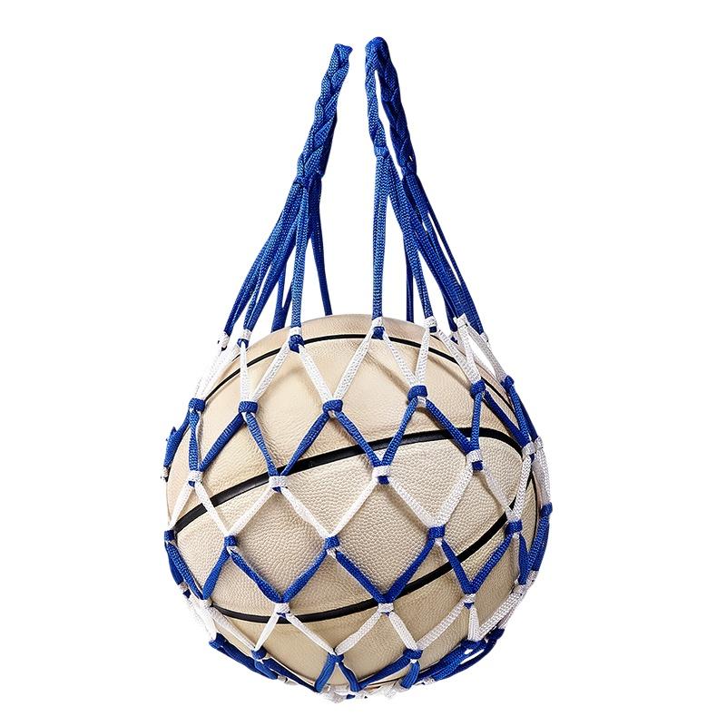 Borsa da calcio in nylon con rete Bold Storage Single Ball Carry Attrezzatura portatile Sport all'aria aperta Calcio Basket Pallavolo