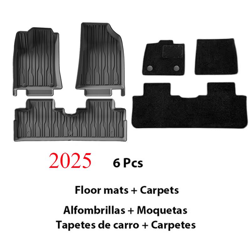 Car Floor Mats For BYD Dolphin Mini Seagulls EV 2024 Trunk Mats Waterproof Non-slip Carpet Back Seat Protector Boot Liner Tray