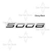 Metal For New Peugeot 3008 2008 5008 Logo Badge 3D Stickers Fender Emblem m Decal Auto Accessories Letter Decoration Car Styling
