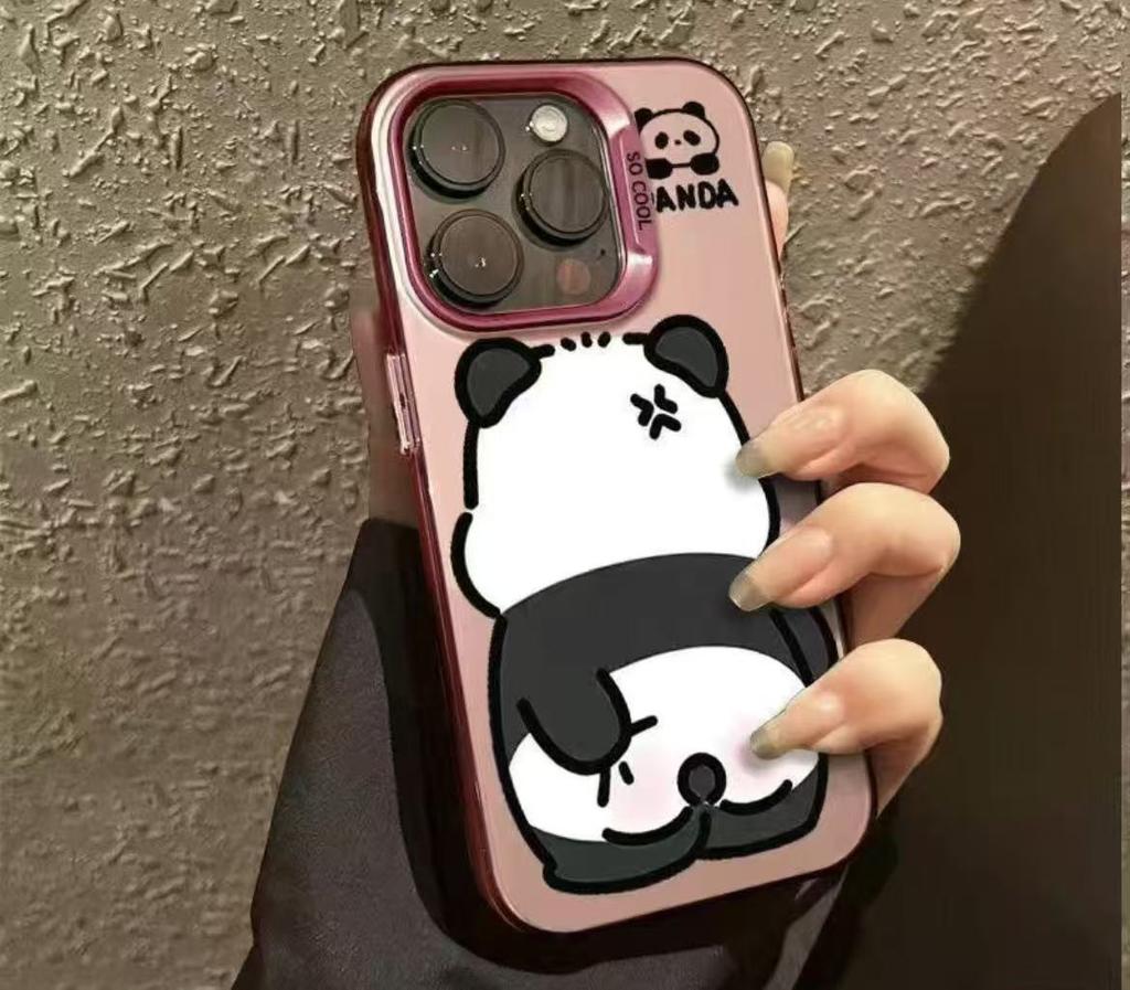 Der neue niedliche Panda ist geeignet für iPhone17 Handyhülle Apple 15promax/14 sturzsicher 13pro/12/16.