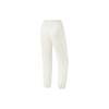 Li Ning Fitness Series Solid Color Drawstring Loose Knit Sports Pants Women Bottoms Silver-Birch-Gray AKLU482-1