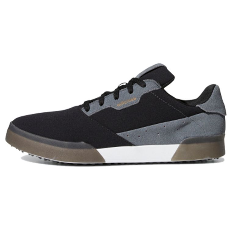 

Adidas Adicross Ретро Прочные Нескользящие Легкие Низкие Кеды Мужские Кеды Черные Серые FW5611 45⅓