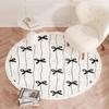 Ins Style Bedroom Decor Round Carpet Thickend Plush Carpets for Living Room Fluffy Soft Bedside Rug Washable Cloakroom Floor Mat