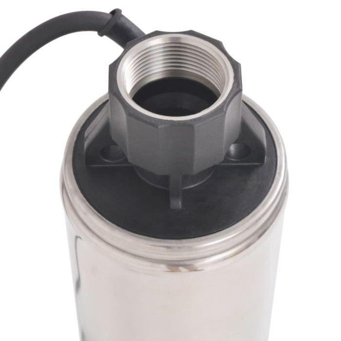 Deep Well Pumps - vidaXL - 1000 W - 5200 L/h - Stainless Steel - 55 M Depth