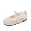 Kids Shoes Drop Shipping 2026 New Soft Shiny Cute Princess Shoes for Party Wedding Shows Children Moccasin Shoes Drop Shipping