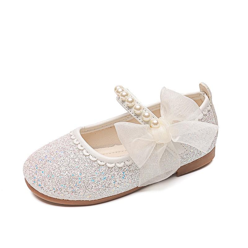 Kids Shoes Drop Shipping 2026 New Soft Shiny Cute Princess Shoes for Party Wedding Shows Children Moccasin Shoes Drop Shipping