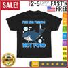 Fish Are Friends Not Food Fishing Day Father's Day Vintage T Shirt Men Women NEW