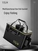 Portable EVA Folding Fishing Bucket - Live Fish Container and Gear Supplies