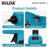 21V Cordless Rechargeable Hot Melt Glue Gun for DIY Projects