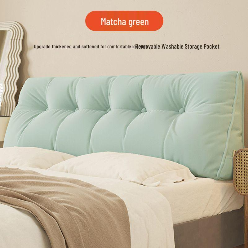 G5Z Washable Bedside Cushion: Triangle Backrest & Lumbar Support Pillow