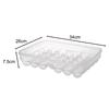 Muti-Gride Egg Storage Box Refrigerator Side Door Storage Rack Anti-Fall Stackable Kitchen-Specific Egg Tray Food Egg Storage