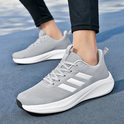 Drie strepen paar van hetzelfde mesh ademende casual sportieve veelzijdige mode hardloopschoenen outdoor lichtgewicht slijtvaste sportschoenen