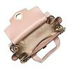 Michael Kors Borsa a tracolla Carmen Vintage Color Block con catena intrecciata da donna Borsa a mano Rosa 30T0GNMM0B-BALLET