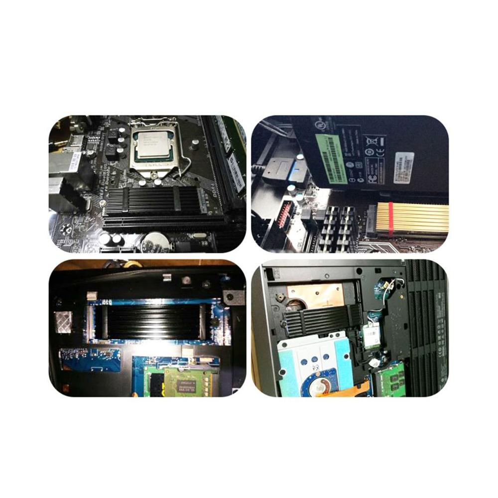 Heat Sink M.2   State Drive Heat Sink M.2 2280 SSD   M.2 SSD Cooling Vest Black