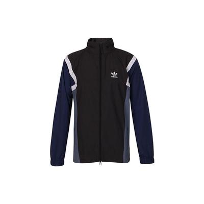 Originals Nova Wind Jacket Printed Logo Zip-Up Hooded Jacket Men Jackets Blue CE2481
