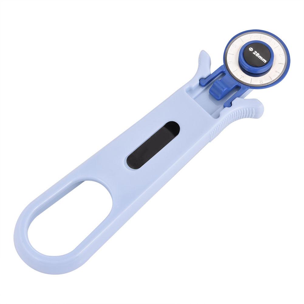 Roller Round   Cutter Knife Cloth Tool Craft Tools Sewing Accessories Blue 28mm
