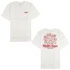 STANCE Outdoors Nature Tours T-Shirt sz L Large White Burgundy Unisex T-Shirt