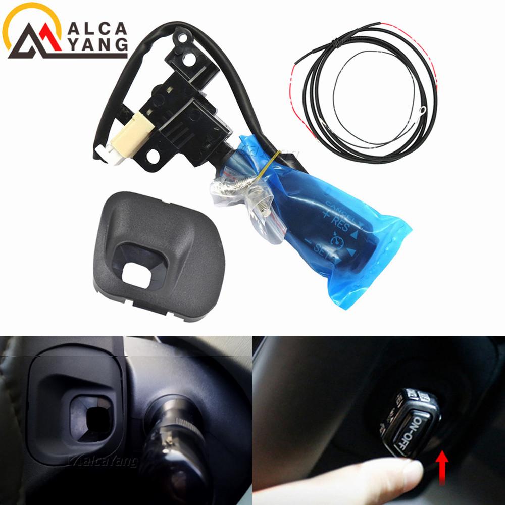 Cruise Control Switch For Toyota Yaris 2012-2018 Verso-S 2012-2014 Steering Wheel Cover Black Qrdinary Cruise