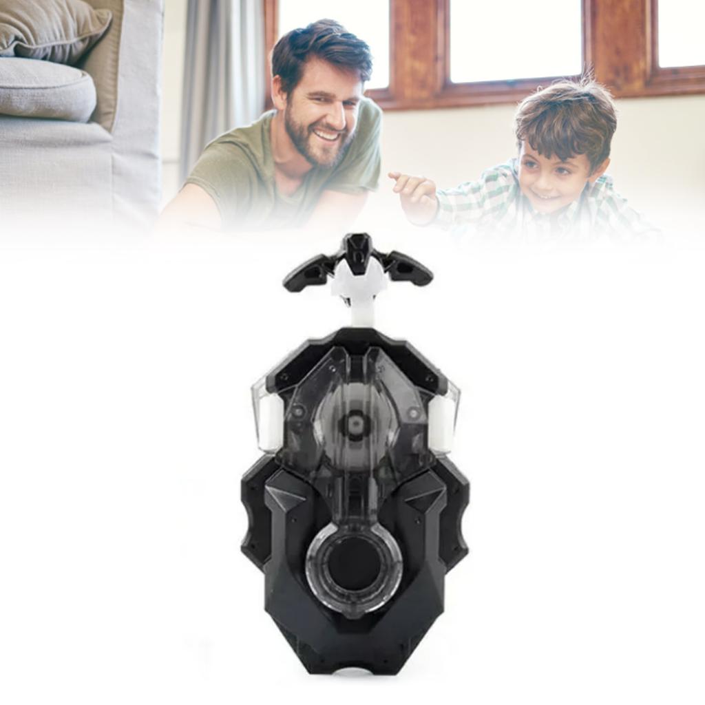 String Bey Wire Launcher Left Right 2 Way Launcher Toys for Kids Children Gifts Black