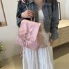 Simple Style Cute Backpack for Women with Niche Design Temperament Handbag College Style Small Backpack for Women