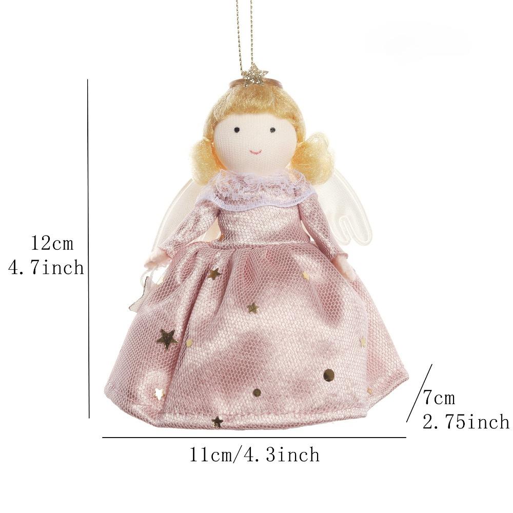 New Christmas Supplies Christmas Feather Angel Christmas Tree Decoration Pendant Small Pendant Christmas