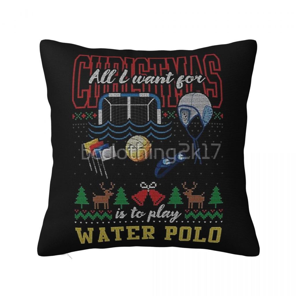 Awesome Water Polo Gift Design In Gold Square Pillowcase Cushion Cover Pillow Case Throw Pillow Cover for Home Bedroom Car
