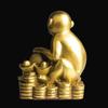 Pure Red Gold Craft Money Monkey Figurine, Zodiac Sign, Copper, Feng Shui Charm, Good Luck Charm, Business Opening Gift, Lucky Item##*