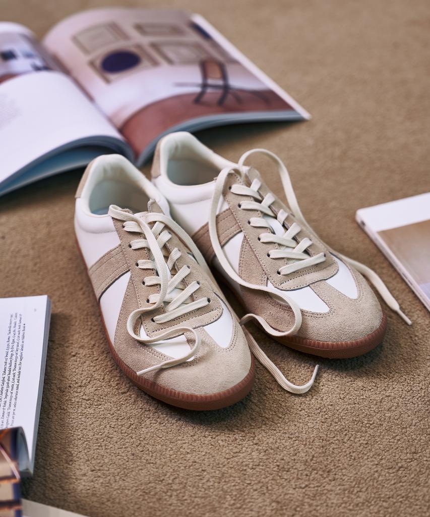 Customade Chase Cowhide German Army Sneakers 3Cm (Cr0029Be)
